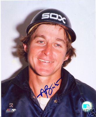 ALAN BANNISTER CHICAGO WHITE SOX SIGNED 8X10 PHOTO COA