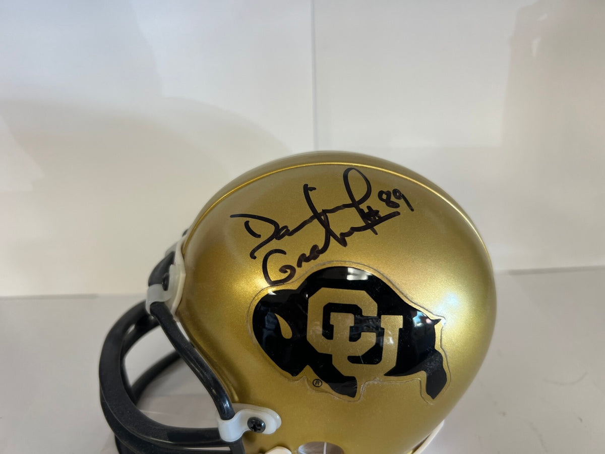 DANIEL GRAHAM COLORADO BUFFALOES SIGNED AUTOGRAPHED MINI HELMET W/COA