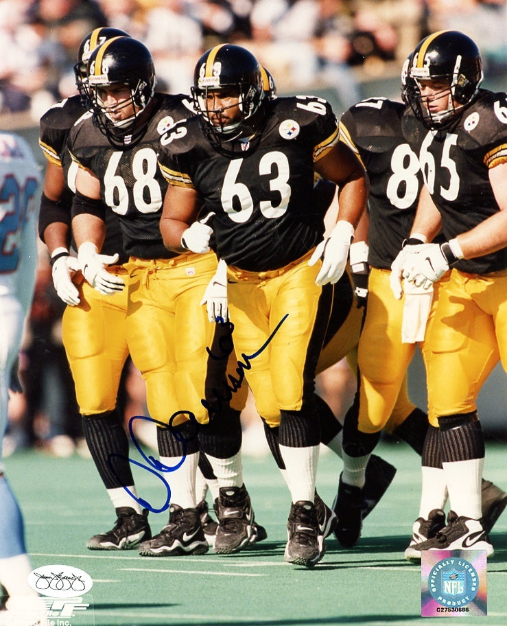DEMONTTI DAWSON    PITTSBURGH  STEELERS    SIGNED  AUTOGRAPHED  8X10     JSA SOA