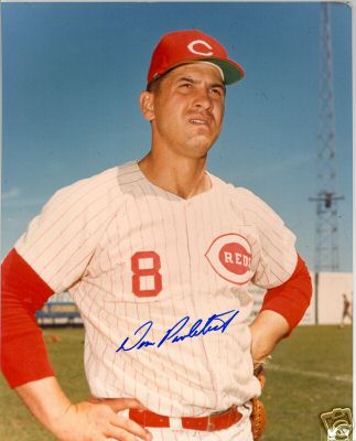 DON PAVLETICH CINCINNATI REDS SIGNED 8X10 PHOTO W/COA