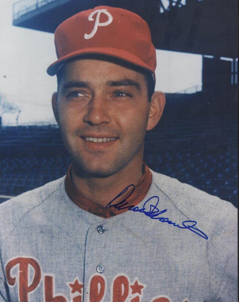 DAROLD KNOWLES PHILLIES  SIGNED AUTOGRAPHED 8X10 PHOTO W/ COA 