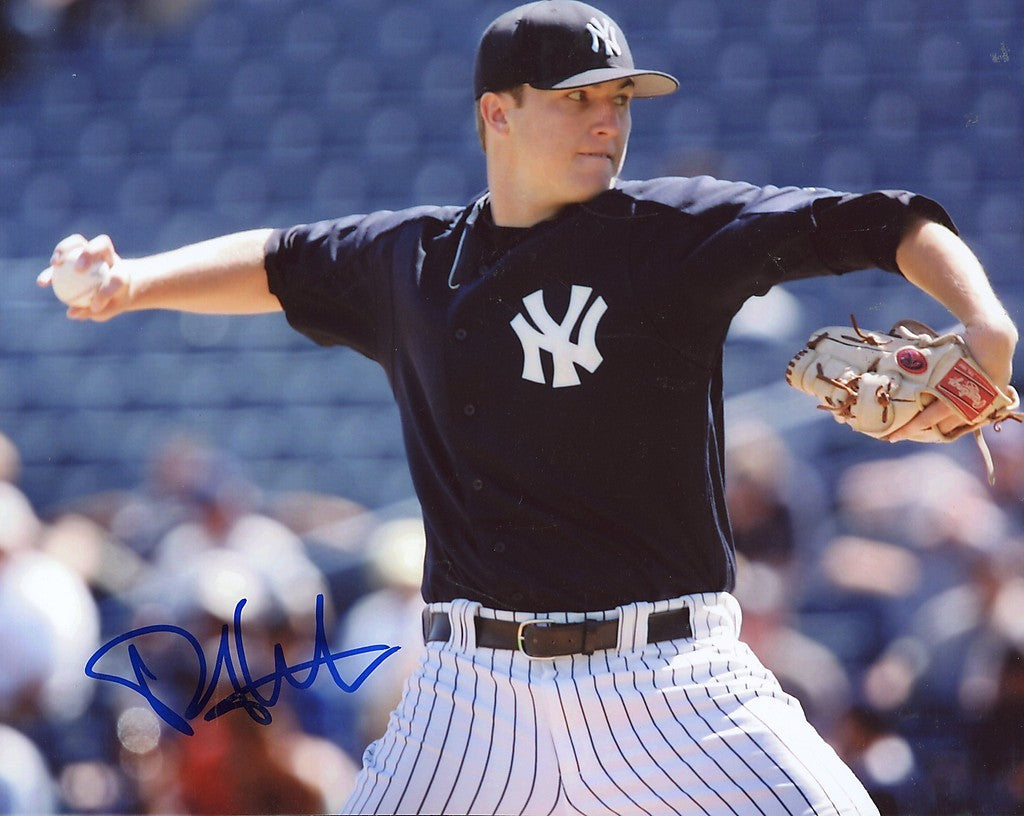 PHIL  HUGHES     NEW  YORK YANKEES  SIGNED 8X10