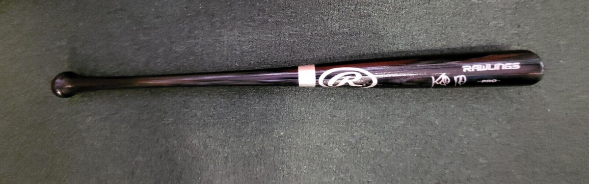 KEIBERT RUIZ WASHINGTON NATIONALS SIGNED AUTOGRAPH BLK RAWLINGS BAT BECKETT **