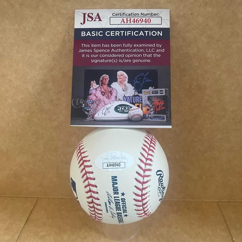 BOBBY DARWIN DODGERS/TWINS/CUBS/REDS SOX SIGNED M.L. BASEBALL JSA AH46940