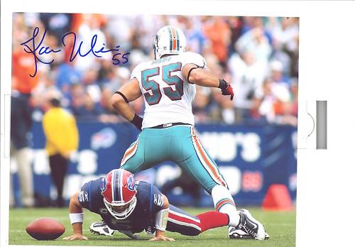 KOA  MISI  UTAH/DOLPHINS  SIGNED 8X10 PHOTO