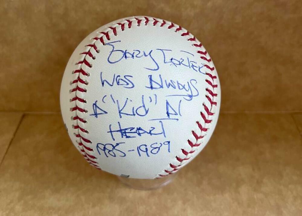 DARRYL STRAWBERRY "GARY CARTER WAS ALWAYS A KID AT HEART" SIGNED M.L. BASEBALL B