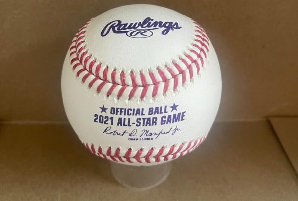 BRYAN REYNOLDS PIRATES SIGNED AUTO 2021 ALL STAR BASEBALL W/COA