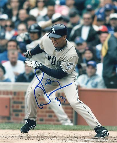 JODY GERUT    SAN DIEGO PADRES  SIGNED 8X10