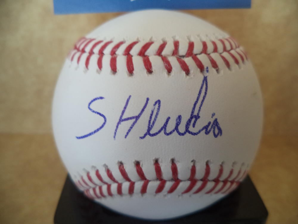 STARLING HEREDIA LA DODGERS ROOKIE YEAR SIGNED AUTO ML BASEBALL BECKETT R07582