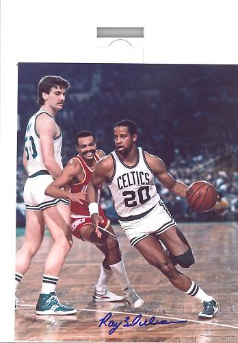 RAY  WILLIAMS  BOSTON  CELTICS   SIGNED 8X10