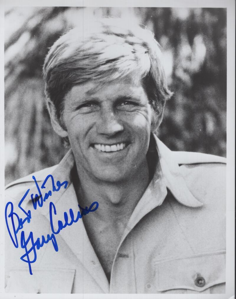 GARY COLLINS TV PERSONALITY  SIGNED AUTOGRAPHED 8X10 PHOTO W/ COA