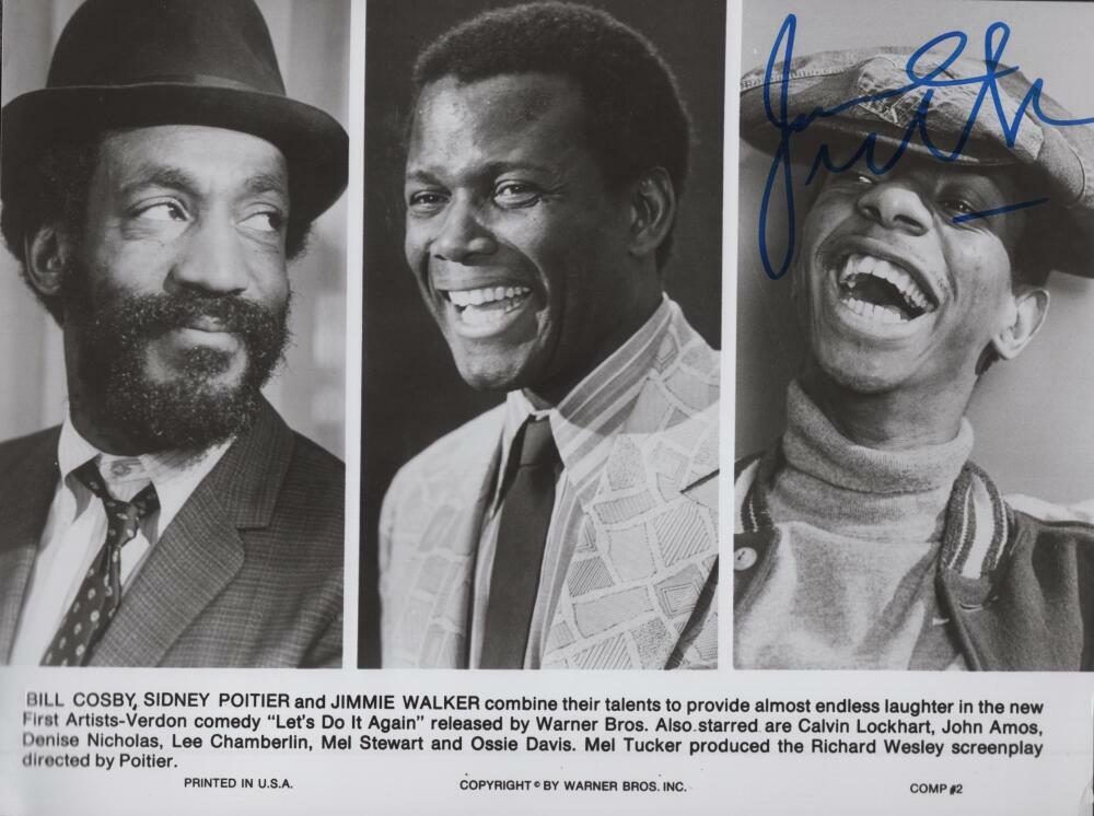 JIMMIE WALKER "LET'S DO IT AGAIN"  SIGNED AUTOGRAPHED PHOTO W/ COA
