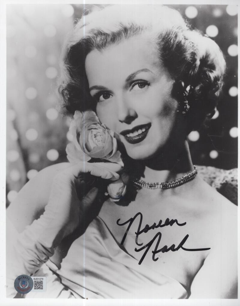 NOREEN NASH ACTRESS SIGNED AUTOGRAPHED 8X10 PHOTO BECKETT BJ031279