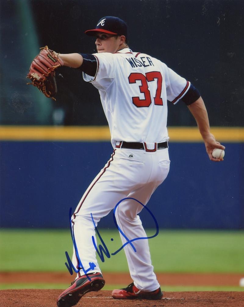 MATT WISLER ATLANTA BRAVES SIGNED 8x10 PHOTO W/COA