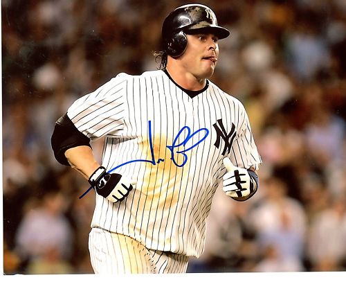 JASON GIAMBI NEW YORK YANKEES  SIGNED 8 X10 PHOTO