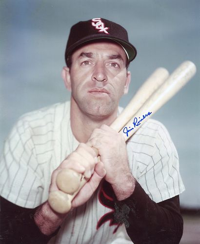 JIM  RIVERA     CHICAGO  WHITE  SOX     SIGNED 8X10