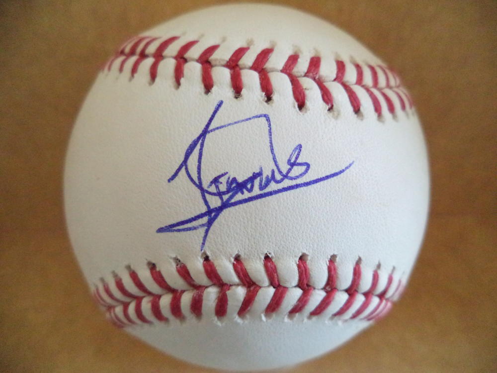JOSE TAVERAS PHILADELPHIA PHILLIES SIGNED AUTOGRAPHED M.L. BASEBALL W/COA 