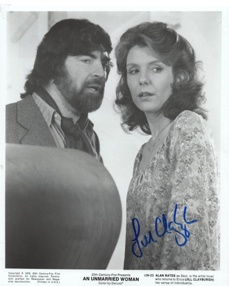 JILL CLAYBURGH AN UNMARRIED WOMAN ACTRESS SIGNED AUTOGRAPHED 8X10 PHOTO W/COA