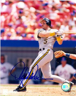 LANCE PARRISH PITTSBURGH PIRATES SIGNED 8X10 PHOTO