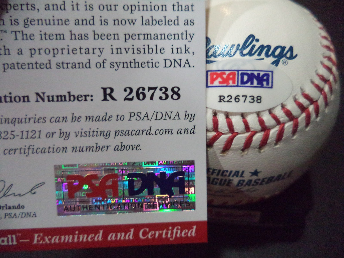 DYLAN BUNDY ORIOLES SIGNED AUTO ROMLB BASEBALL PSA/DNA COA ROOKIE GRAPH #R26738
