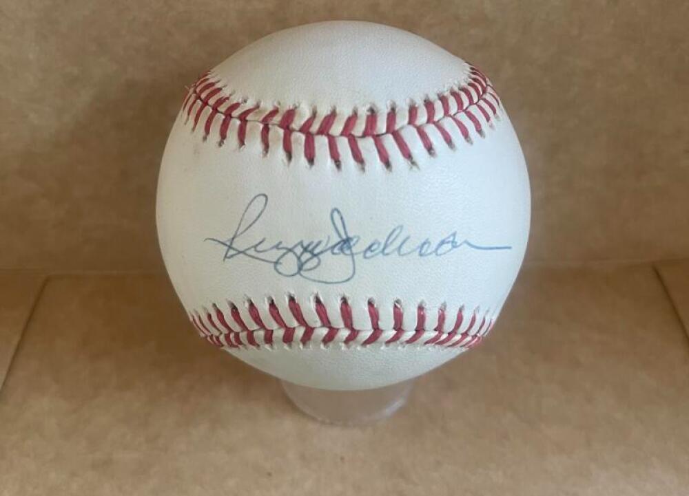 REGGIE JACKSON ORIOLES/YANKEES SIGNED VINTAGE A.L. BASEBALLL JSA AUTH