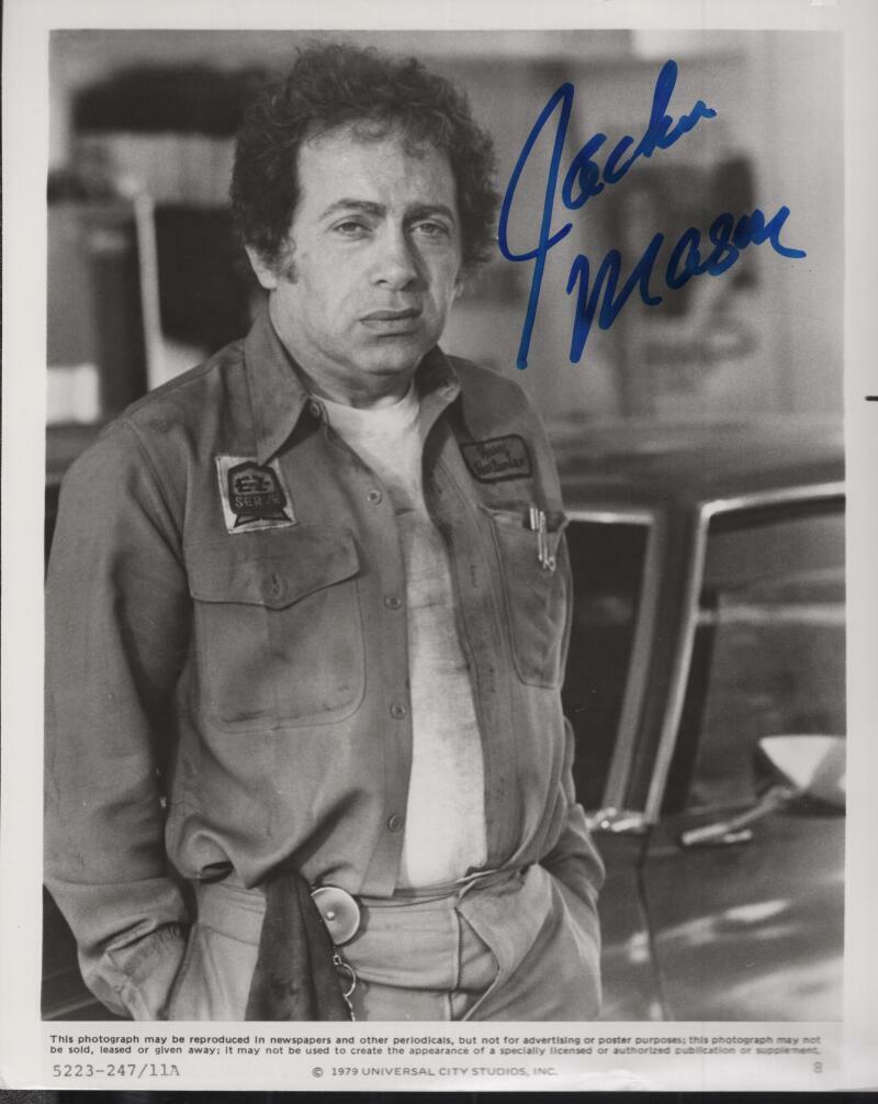 JACKIE MASON ORIGINAL "THE JERK" SIGNED AUTOGRAPHED 8X10 PHOTO W/ COA