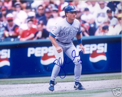 SHANE HALTER KANSAS CITY ROYALS SIGNED 8X10 PHOTO W/COA
