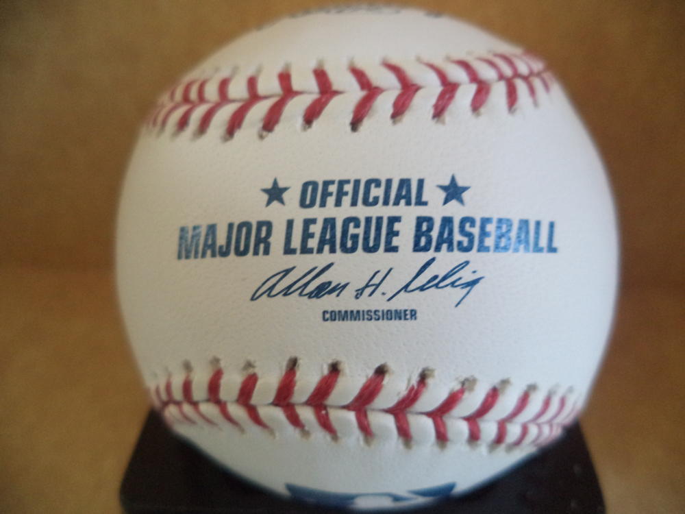 KYLE LOTZKAR CINCINNATI REDS SIGNED AUTOGRAPHED M.L. BASEBALL W/COA