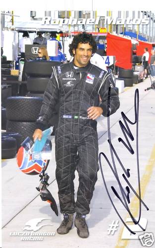 RALPH MATOS SIGNED SIGNED PLAQUE CARD