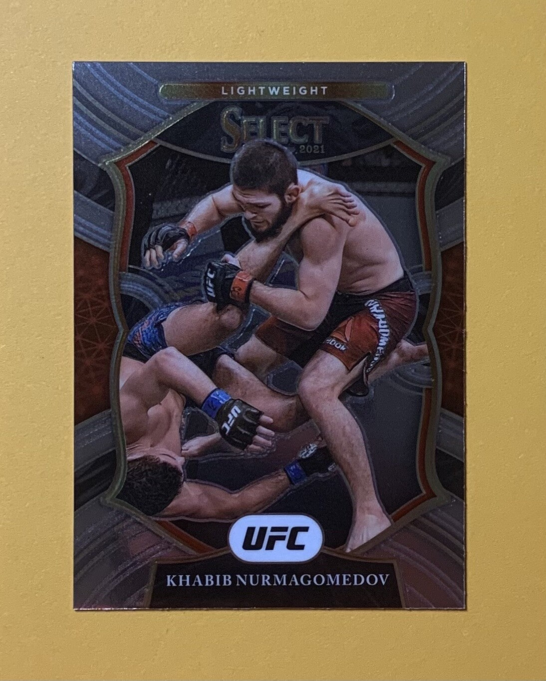 2021 PANINI SELECT UFC KHABIB NURMAGOMEDOV CONCOURSE BASE #47 LIGHTWEIGHT 
