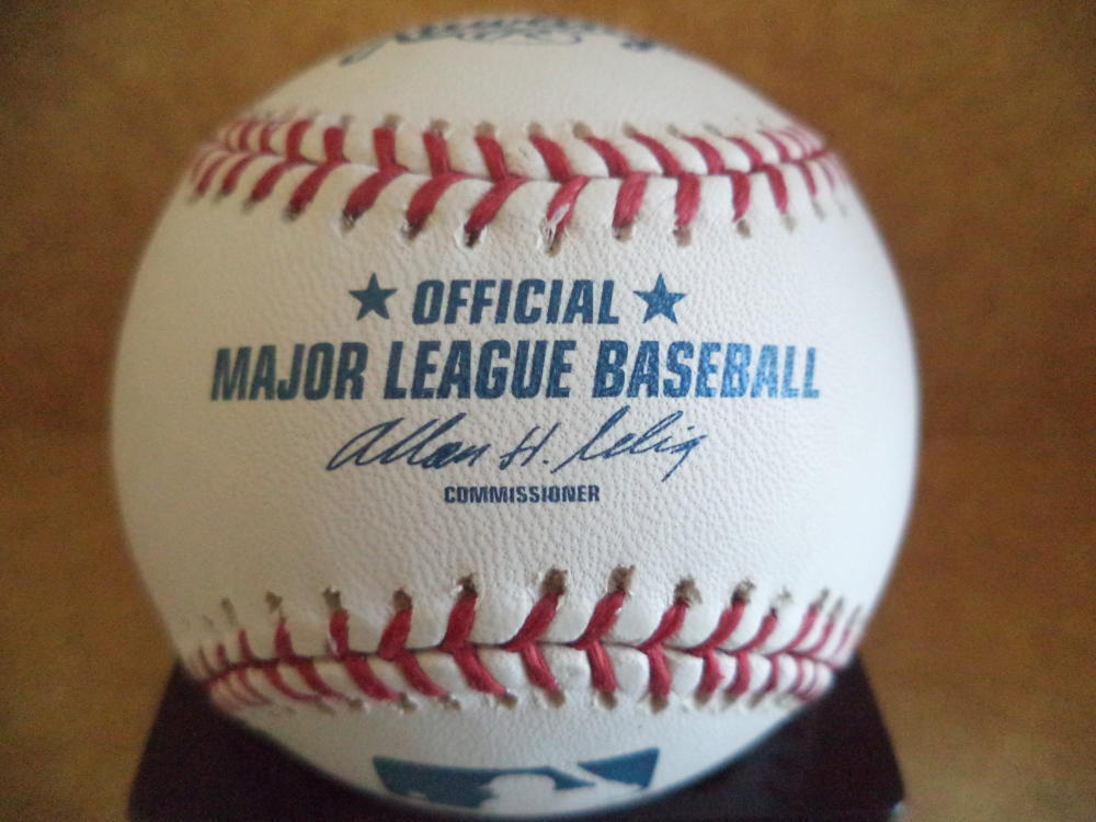 BRIAN DAUBACH BOSTON RED SOX/METS/WHITE SOX SIGNED AUTO M.L. BASEBALL W/COA