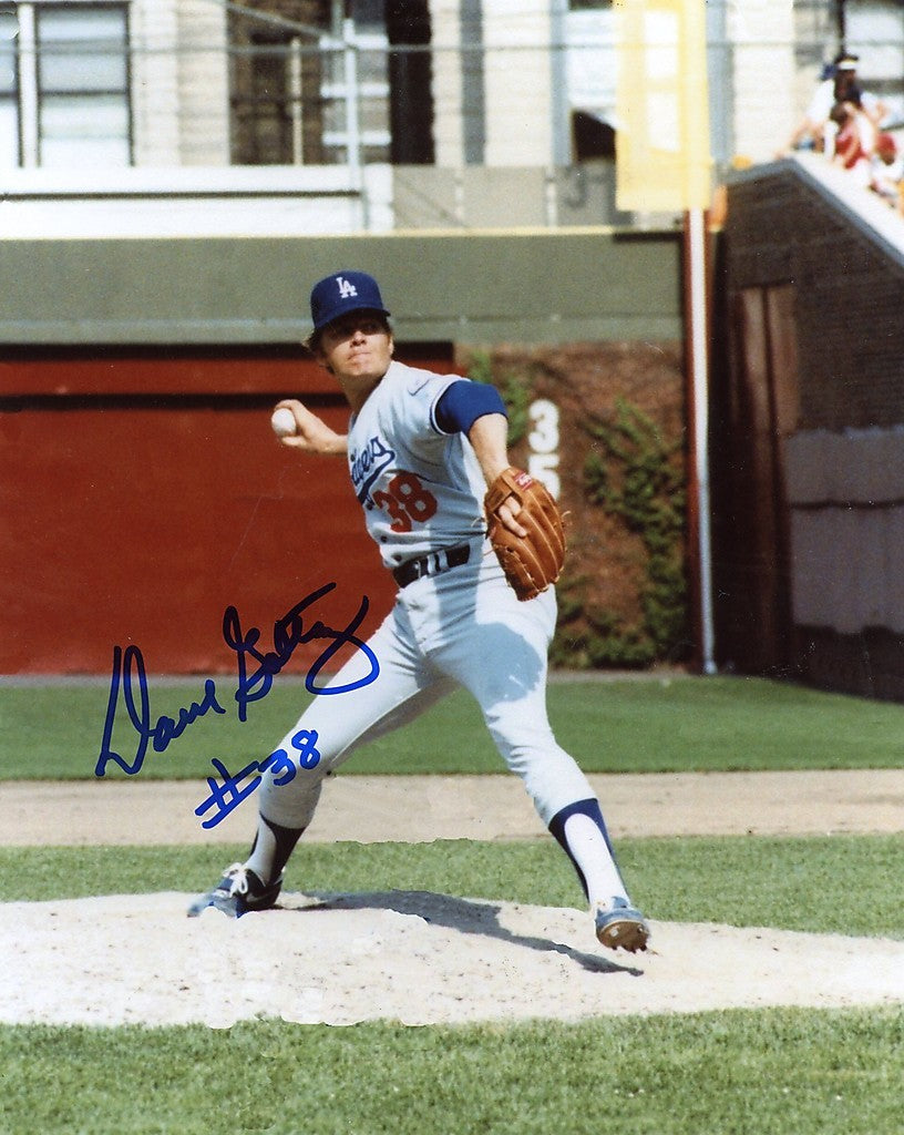 DAVE  GOLTZ   LOS  ANGELES  DODGERS    SIGNED 8X10