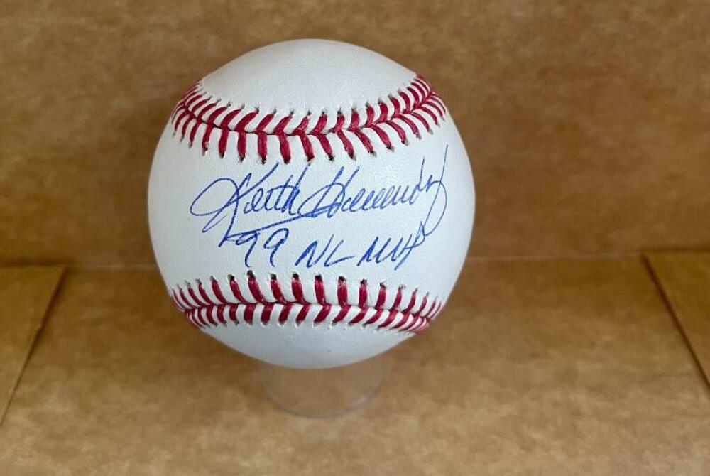 KEITH HERNANDEZ CARDINALS 79 NL MVP SIGNED AUTOGRAPHED ML BASEBALL JSA UU19997