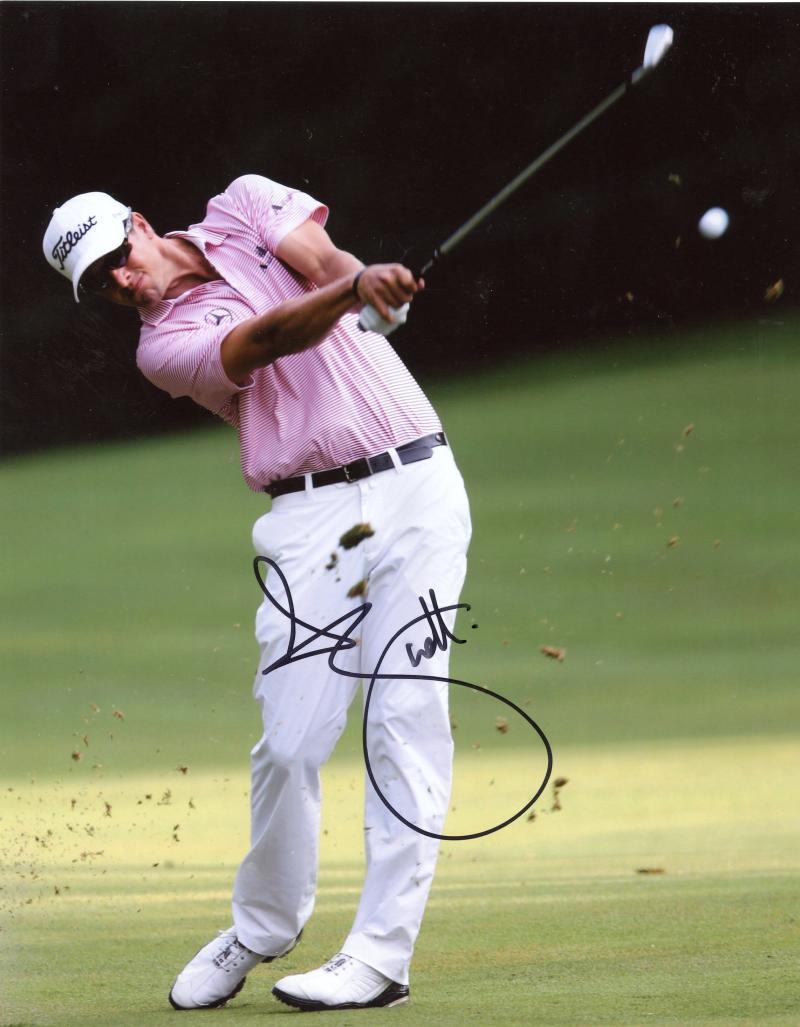 ADAM SCOTT GOLF CHAMPION SIGNED 8X10 PHOTO W/COA