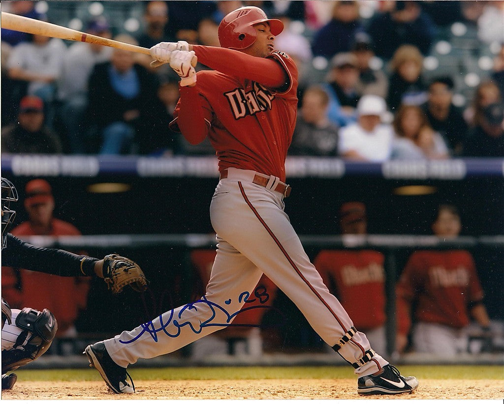 ALEX ROMERO ARIZONA DIAMONDBACKS SIGNED 8X10 PHOTO W/COA