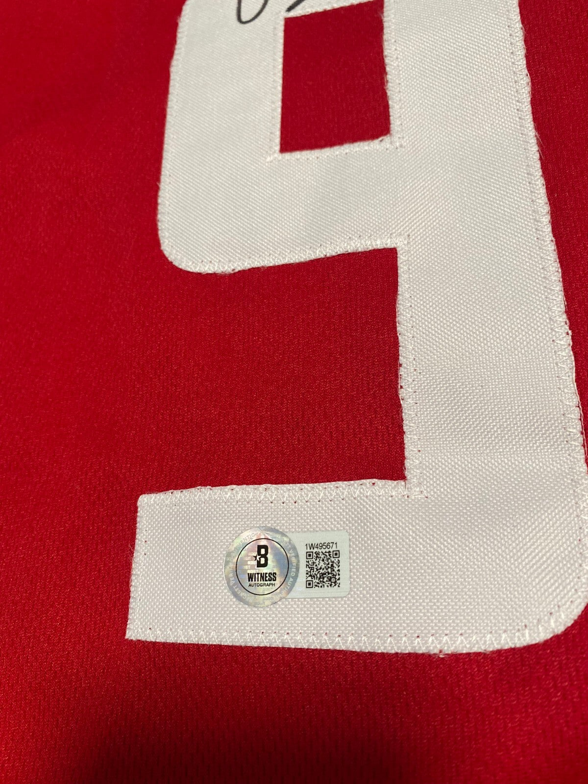FRANZ WAGNER #9 OLYMPIC GERMAN DEUTSCHLAND SIGNED CUSTOM JERSEY XL BECKETT A