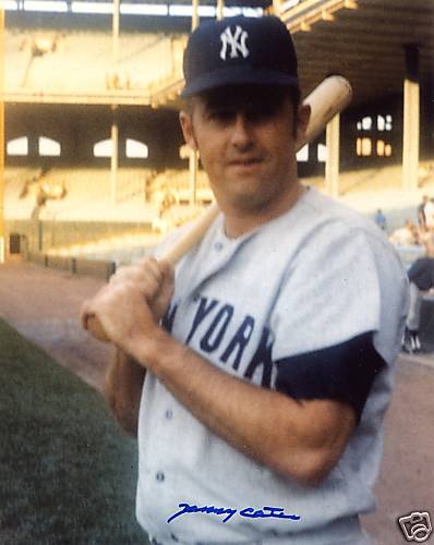 DANNY CATER  NEW YORK YANKEES  SIGNED 8X10