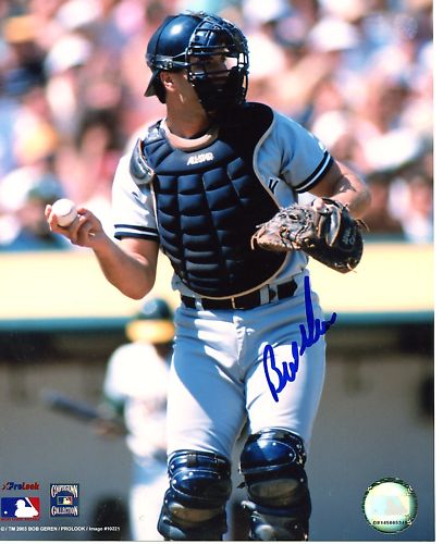 BOB GEREN NEW YORK YANKEES SIGNED 8 X10 PHOTO