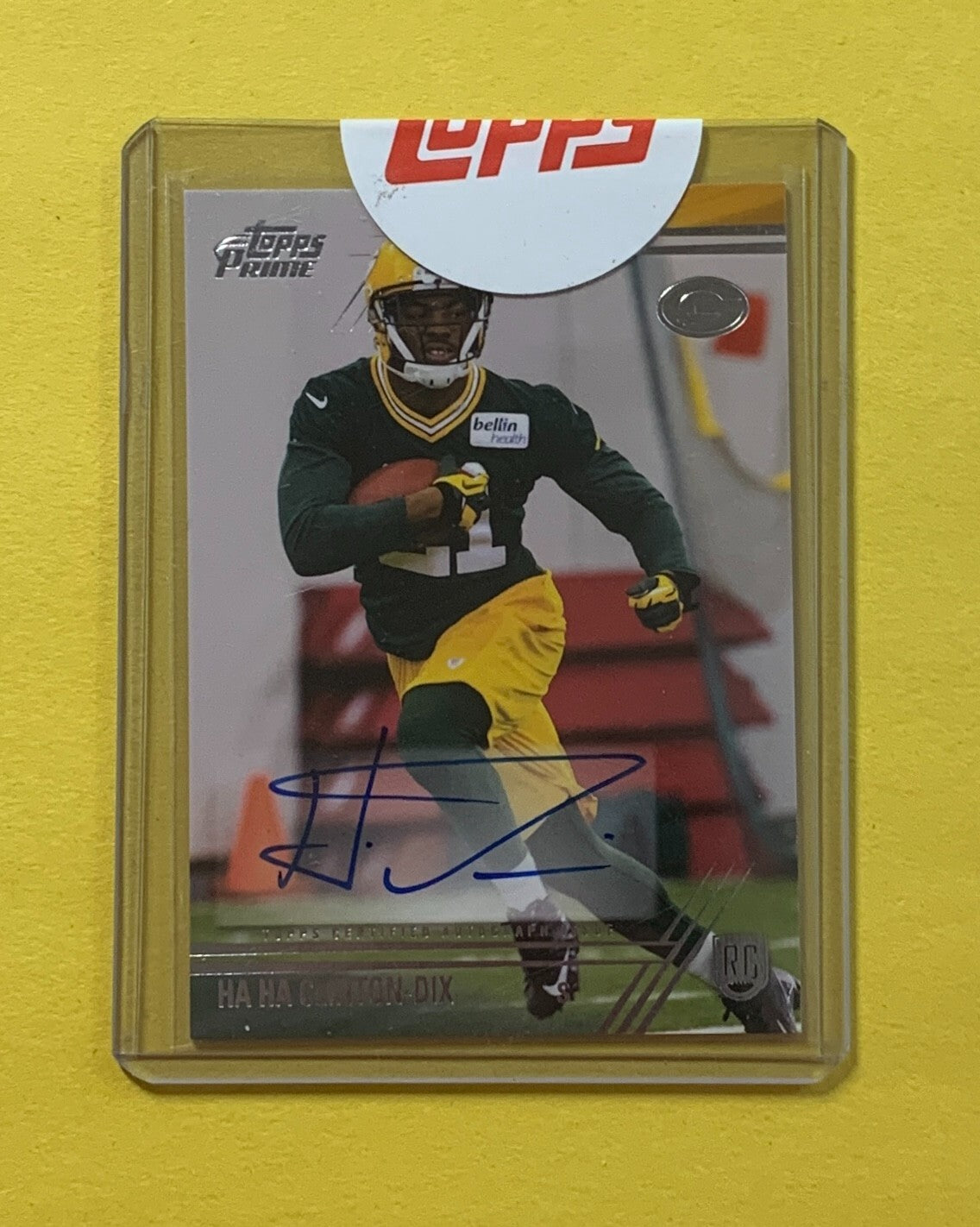 2014 TOPPS PRIME HAHA CLINTON-DIX ROOKIE AUTO #142