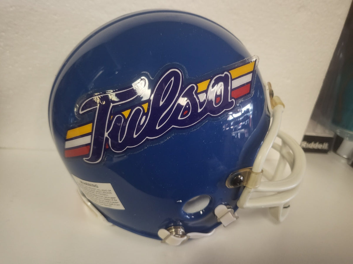 STEVE LARGENT TULSA RARE SIGNED AUTOGRAPHED AUTO MINI HELMET BECKETT