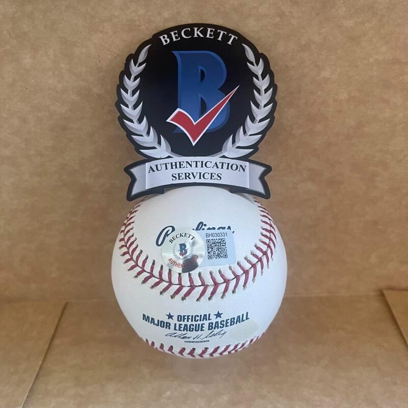 BILL MADDOG MADLOCK PIRATES/DODGERS SIGNED AUTO M.L. BASEBALL BAS AUTHENTICATED