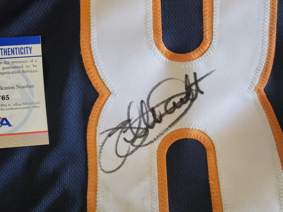 WILLIE GAULT #83 BEARS SIGNED AUTO FOOTBALL JERSEY SZ XL PSA AUTHENTICATED *