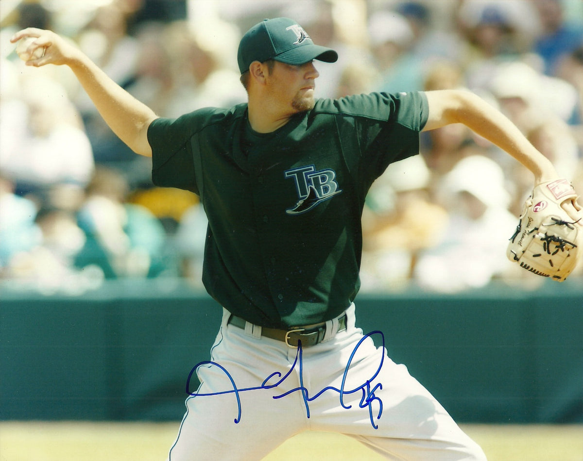 JASON HAMMEL TAMPA BAY RAYS SIGNED AUTO 8x10 PHOTO W/COA