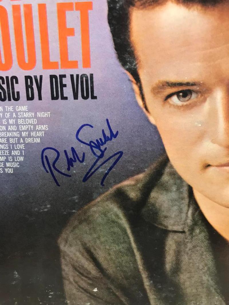 ROBERT GOULET "ALWAYS YOU" SIGNED VINYL LP RECORD  W/COA