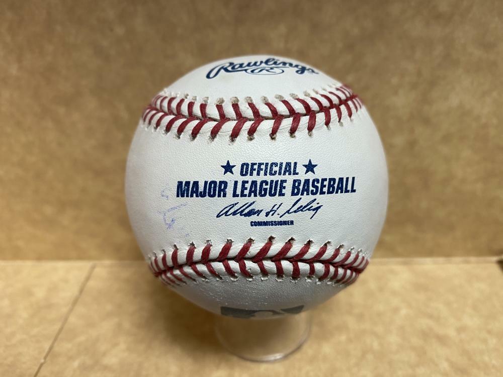 MARK SOBOLEWSKI MIAMI HURRICANES SIGNED AUTOGRAPHED M.L. BASEBALL W/ COA