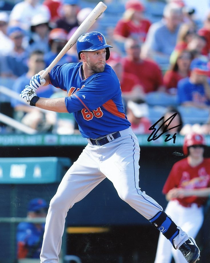 ERIC CAMPBELL  NEW YORK METS   SIGNED AUTOGRAPHED 8X10  PHOTO