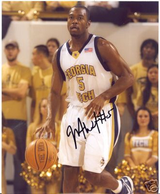 MARIO WEST GEORGIA TECH SIGNED 8X10 PHOTO W/COA