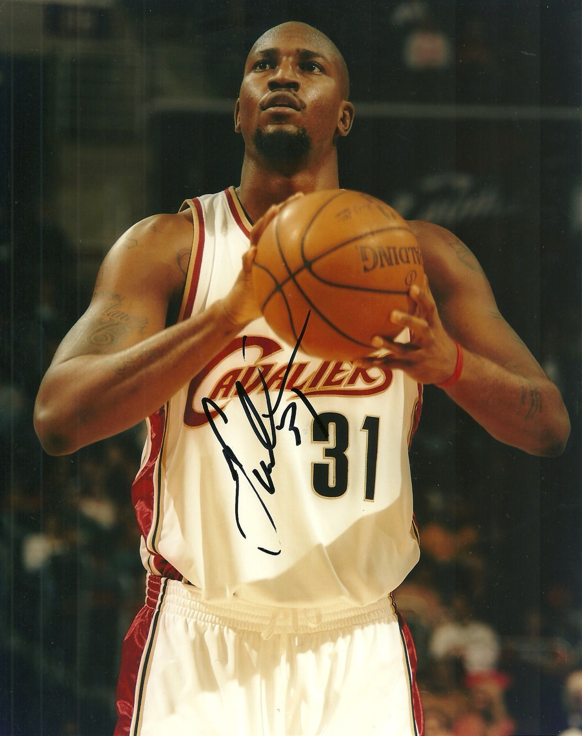   JAWAD WILLIAMS CLEVELAND CAVALIERS SIGNED AUTO 8x10 PHOTO W/COA
