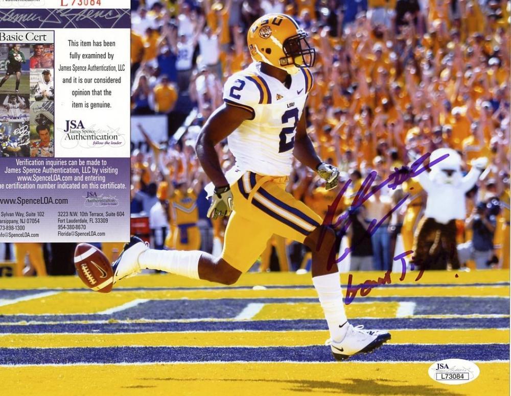 RUEBEN RANDLE LSU GEAUX TIGERS SIGNED 8X10 PHOTO JSA L73084