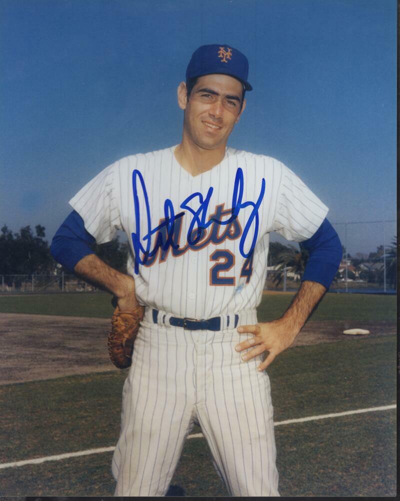 ART SHAMSKY   NEW YORK METS SIGNED AUTOGRAPHED  8X10 PHOTO W/ COA
